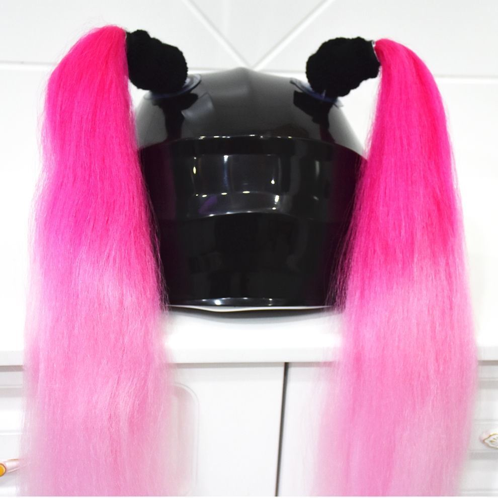Helmet Decoration Small Accessories Braid Double Ponytail Dreadlocks