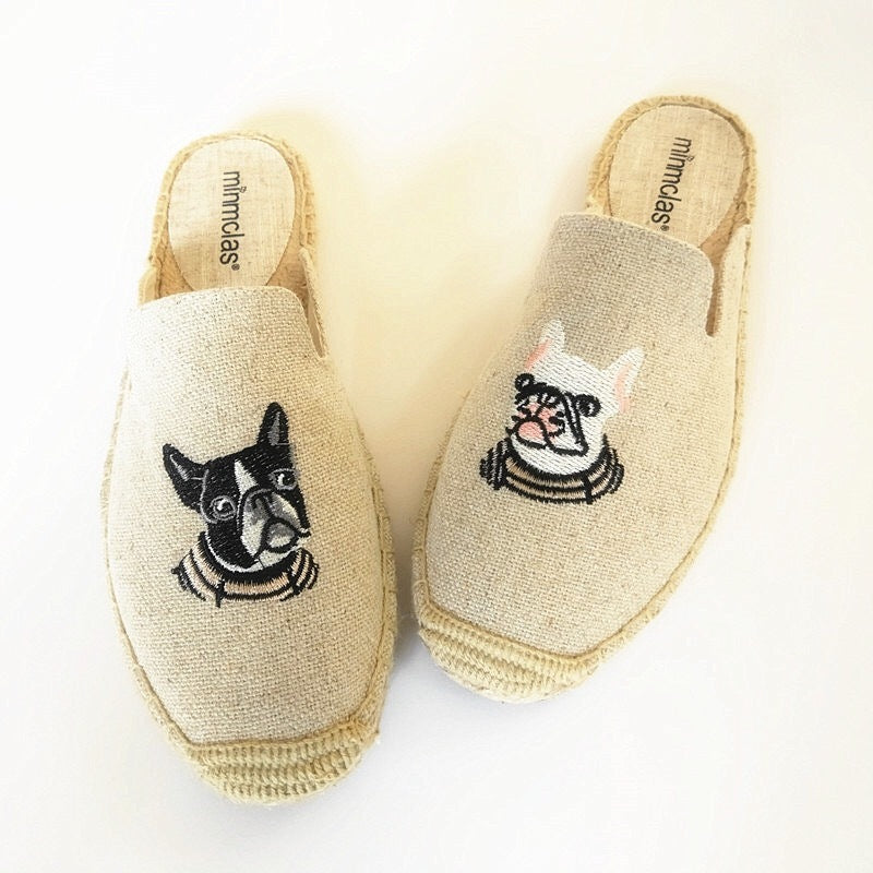 Fashion Personality New Embroidered Fisherman Shoes