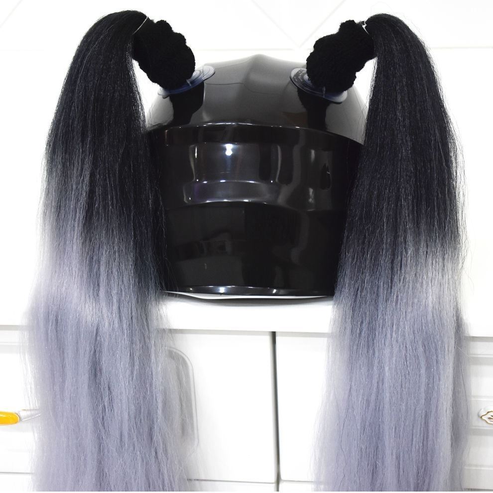 Helmet Decoration Small Accessories Braid Double Ponytail Dreadlocks