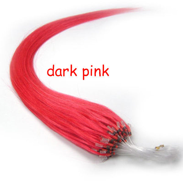 Pure Hair Color Fishing Line Extensions Bundles