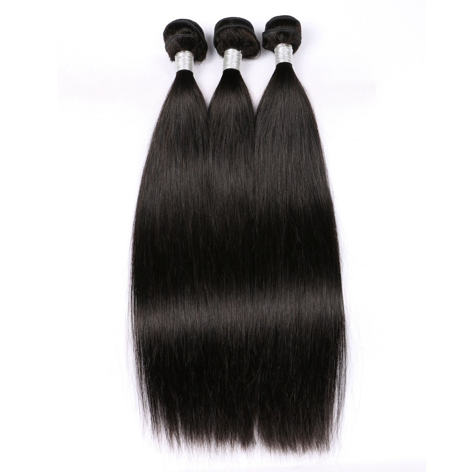 10A Peruvian Straight Hair Bundles Remy Human