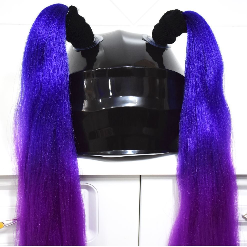 Helmet Decoration Small Accessories Braid Double Ponytail Dreadlocks