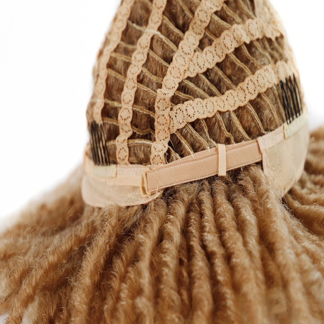 African Wigs With Small Curly Hair Headgear Non-multicolor 6-inch