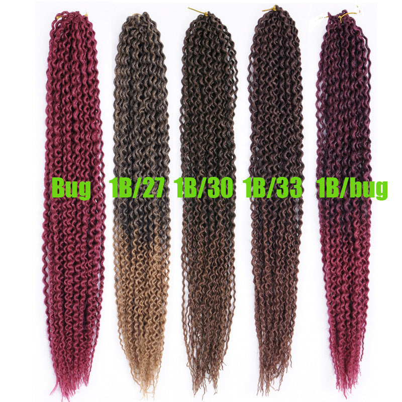 Wigs Long Curly Hair Black Wig Braids