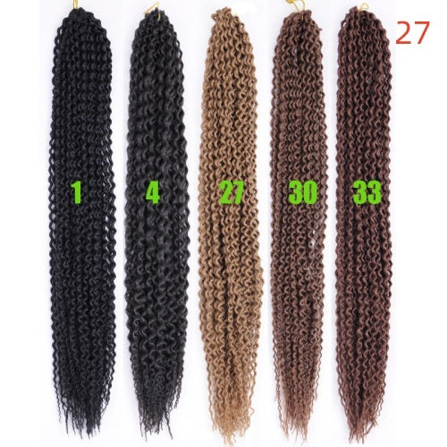 Wigs Long Curly Hair Black Wig Braids