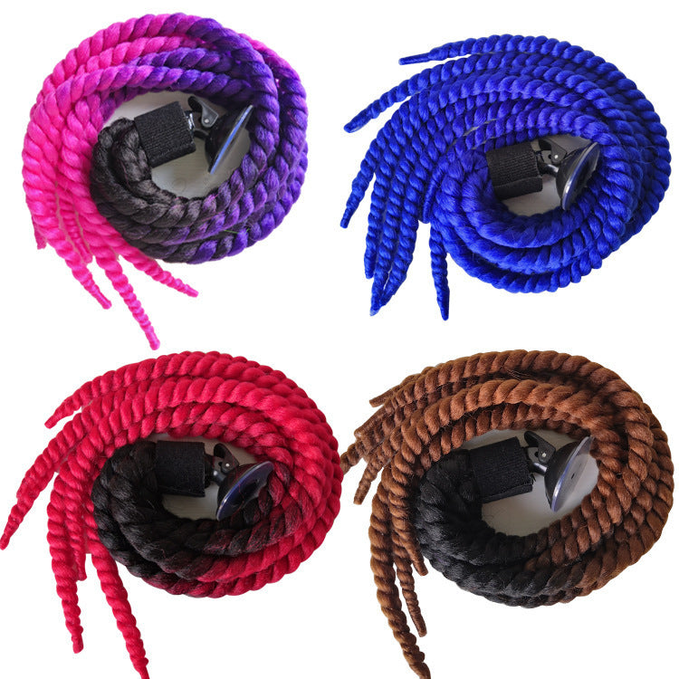 Motorcycle Electric Bicycle Helmet Braid Decorations