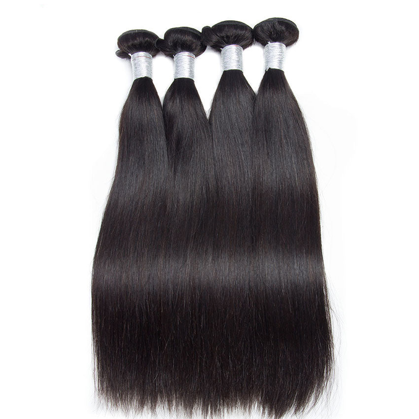 10A Peruvian Straight Hair Bundles Remy Human