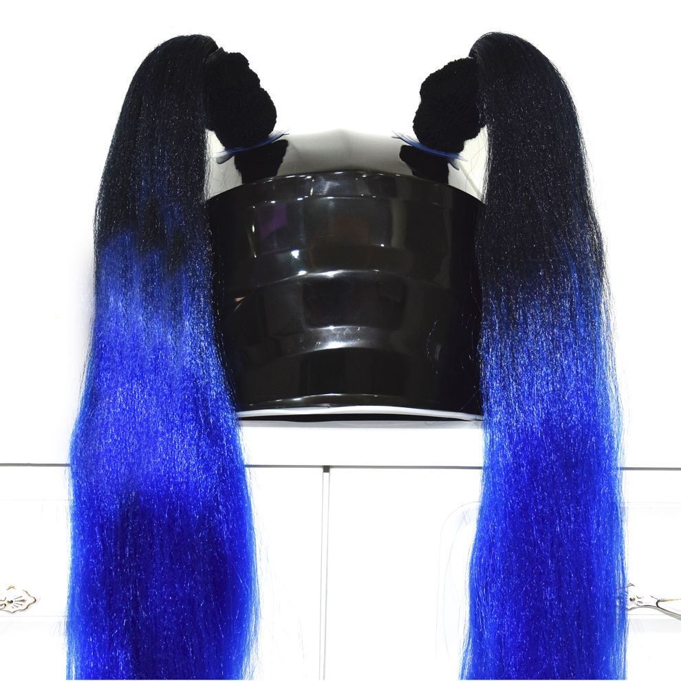 Helmet Decoration Small Accessories Braid Double Ponytail Dreadlocks