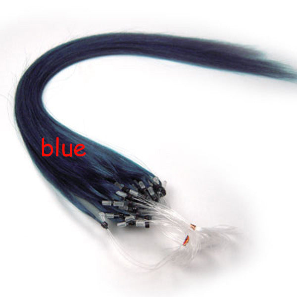 Pure Hair Color Fishing Line Extensions Bundles