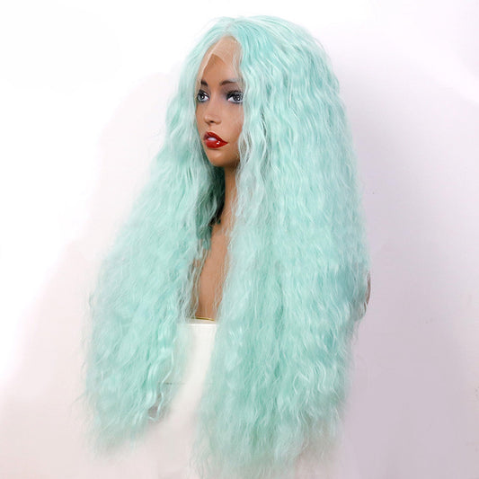 Chemical Fiber Front Lace Wig Without Glue