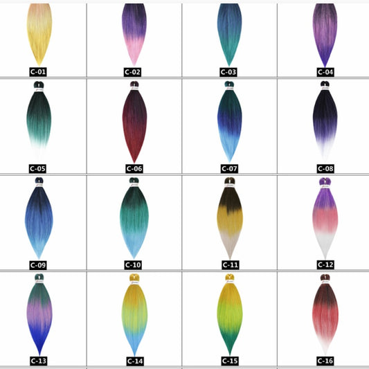 Fashion Big Braid Low Temperature Silk Synthetic Wigs