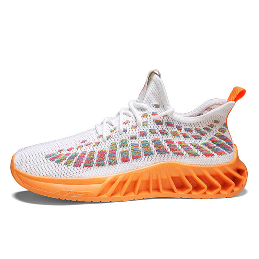 New Flying Woven Breathable Travel Shoes