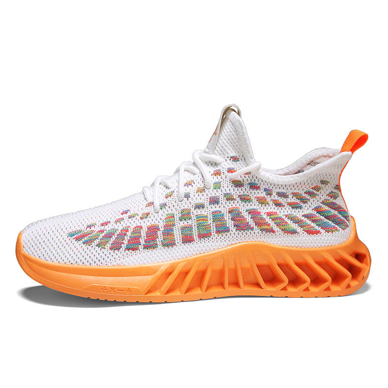 New Flying Woven Breathable Travel Shoes
