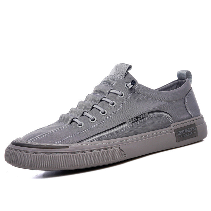 New Summer Breathable Board Shoes Ice Silk Cloth Shoes