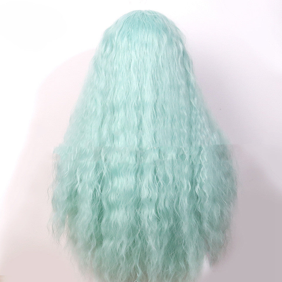 Chemical Fiber Front Lace Wig Without Glue